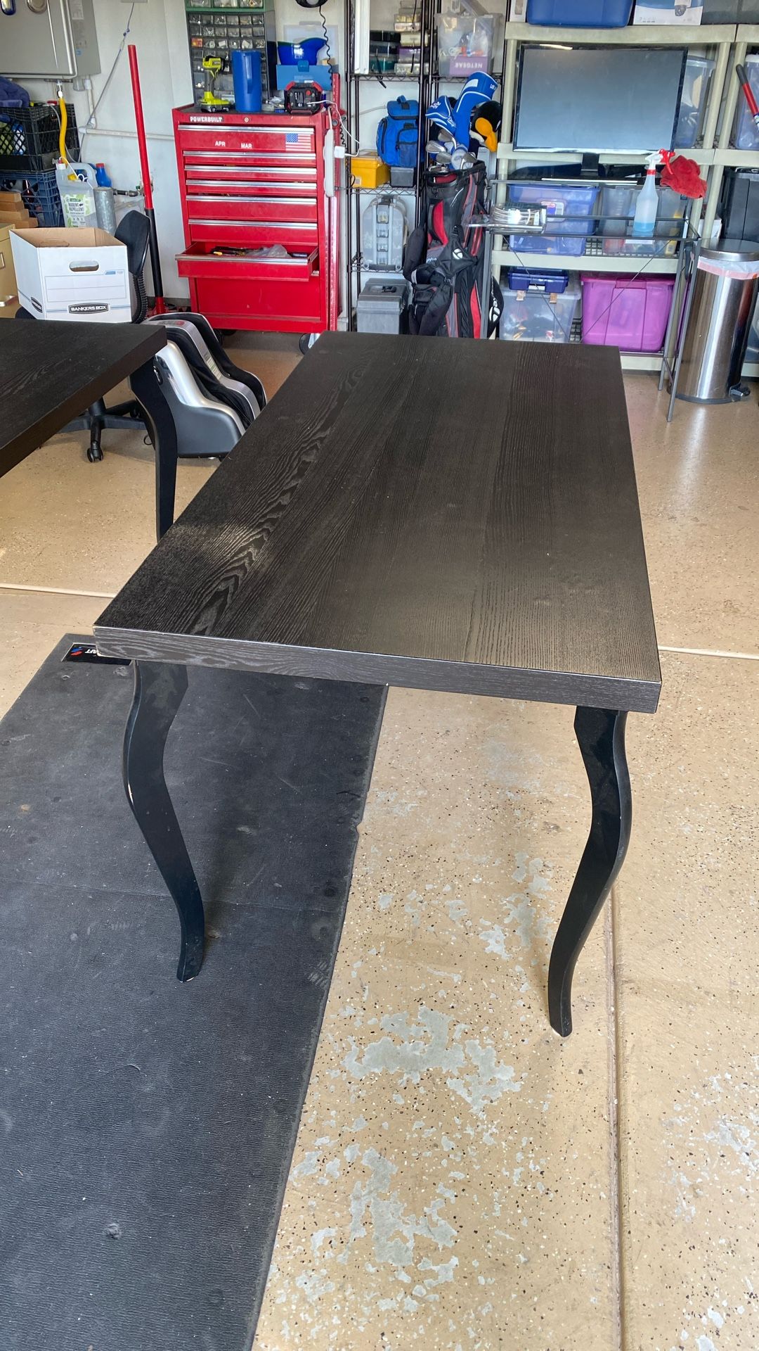 Black Dining Table