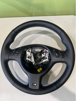 BMW e46 ZHP Nappa leather steering wheel