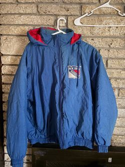 90s New York Ranger puffer jacket
