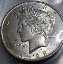 1923 P Peace Silver Dollar ~ Uncirculated!!! Lustrous!!!