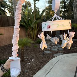 Giraffe Baby Mobile for Crib 