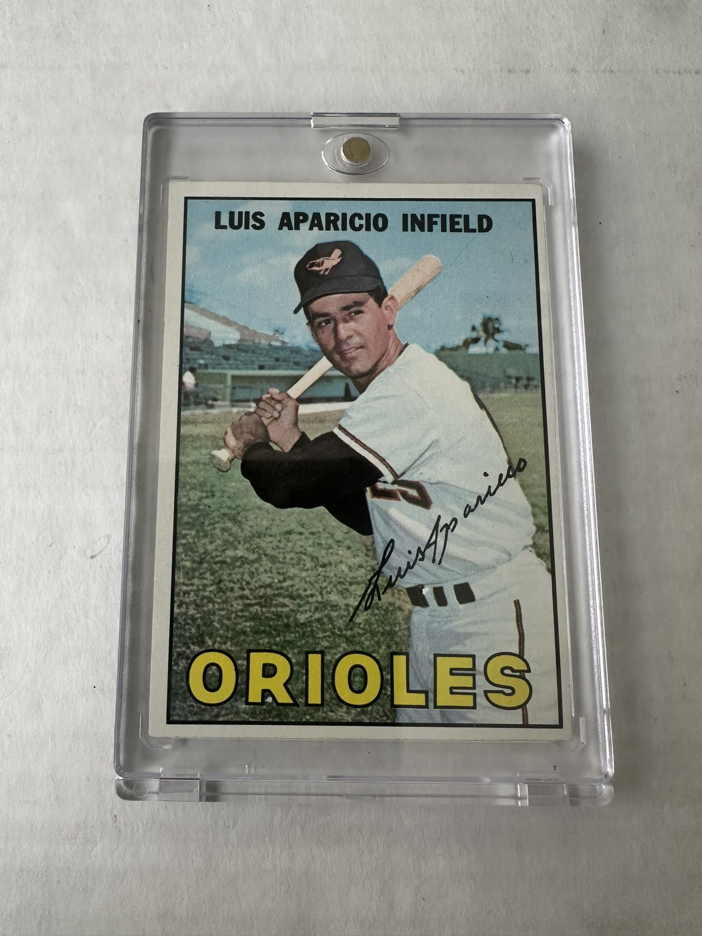 1967 Topps Luis Aparicio 60 Baseball Card Ex Mint