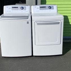 LG Set Gas Dryer And Washer