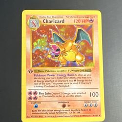 Pokémon TCG HOLY GRAIL 1ST EDITION BASE SET SHADOWLESS CHARIZARD 4/102