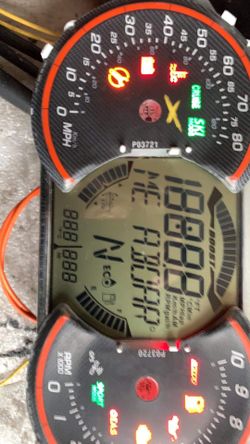 Seadoo cluster repair