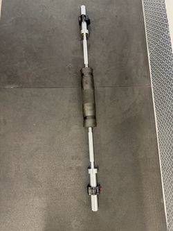 SPARTAA 5 Feet Olympic Barbell Includes 2 Barbell Collars  SPARTAR