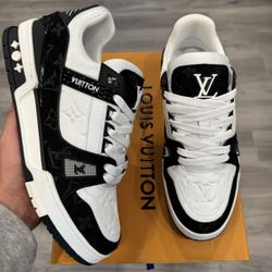 Louis Vuitton LV Trainers White & BlackSneaker