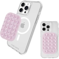 Case-Mate Stick it! Magnetic Suction Cup Phone Mount - Snap-On Detachable iPhone Suction Mount - Hands-Free MagSafe Phone Grip for iPhone Pro Max 16/1