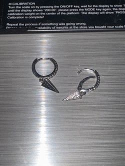 Diamond earrings
