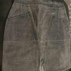 Vintage Black Mini Skirt From 80’s