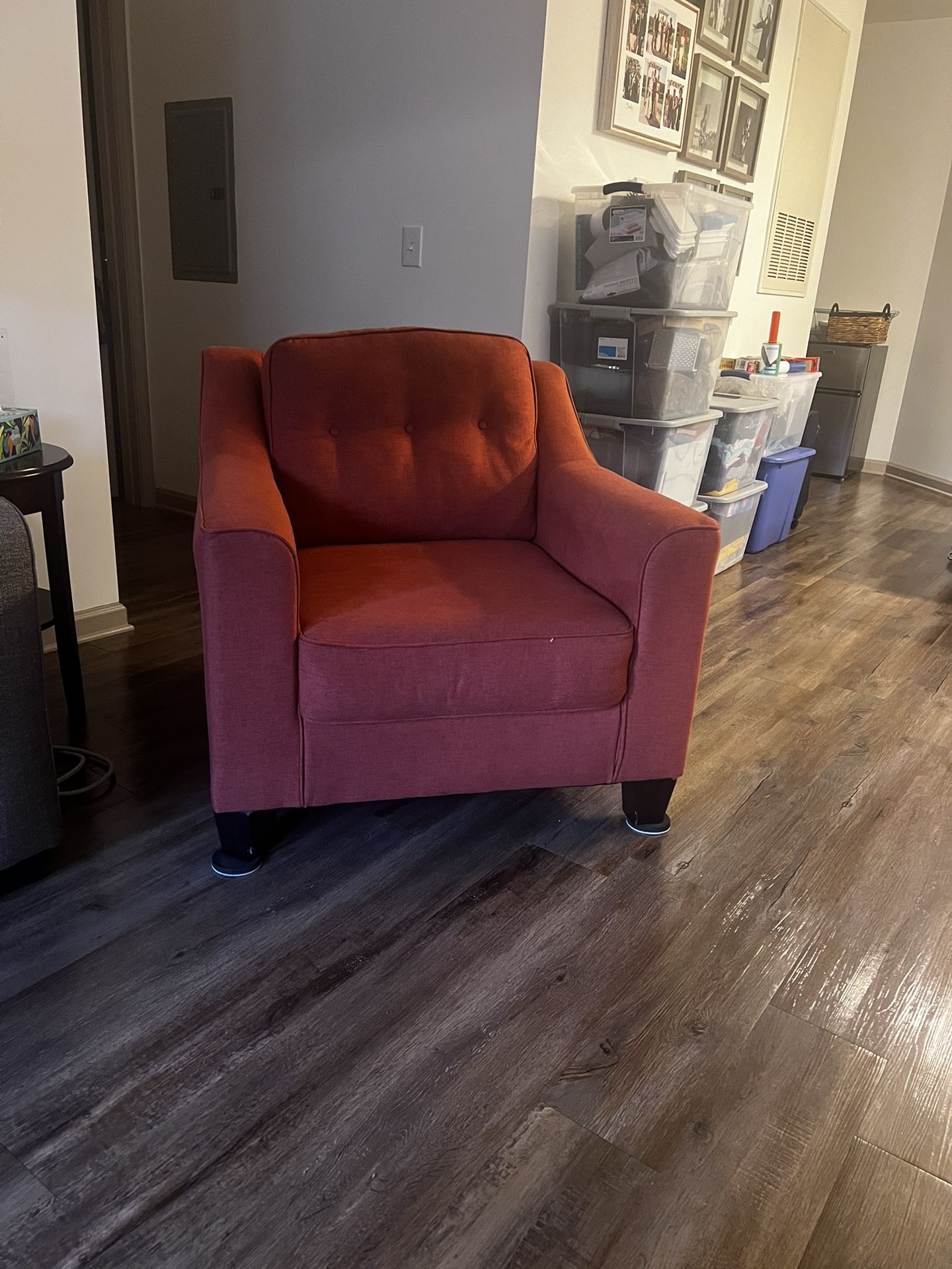 Best Offer Accepted Need To Move Terracotta Arm Chair $25