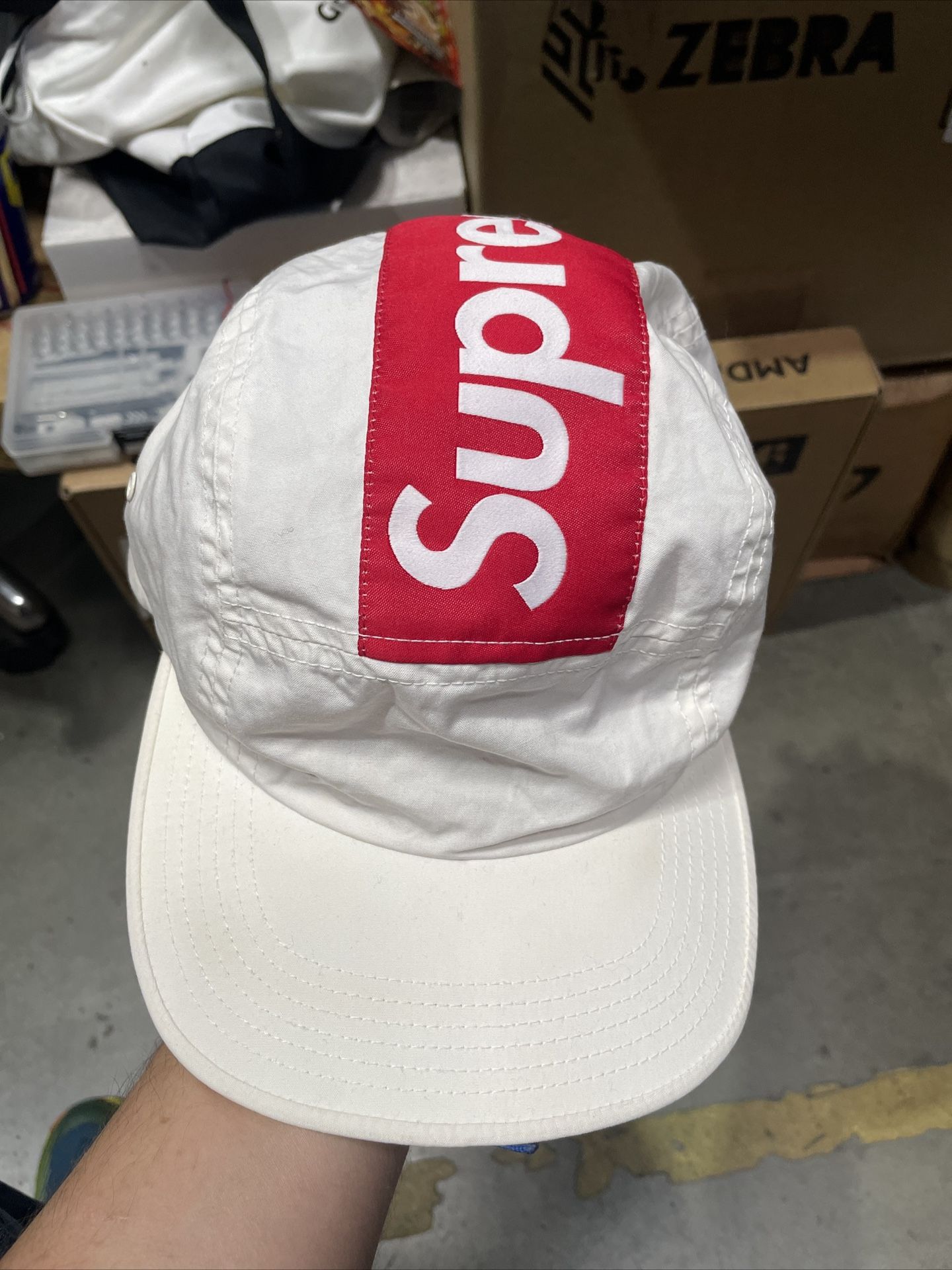 Supreme Tonal 5 Panel Top Stripe Camp  [RARE] Cycling