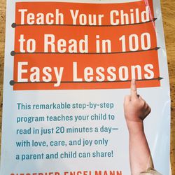 100 Easy Lessons Learn To Read  Book!