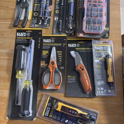 All Klein. All Brand New Tools