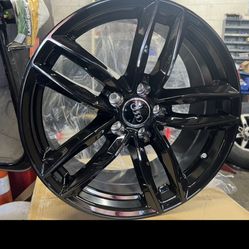 Audi 20” new gloss blk RS Styie rims tire set