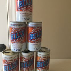 Vintage Collectibles Billy Beer Cans