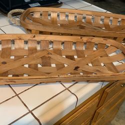 2 Decor Baskets 
