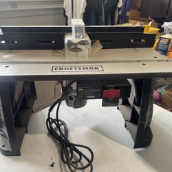 Craftsman Router Table $75 Or Best Offer