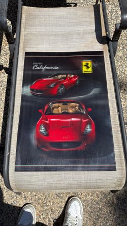 Ferrari California 3D lenticular poster Pyramid International 2011 official licensed out of print