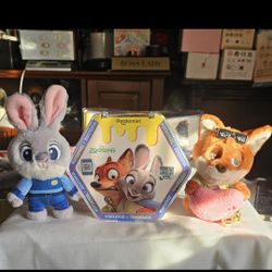 Potdemiel Zootopia Nick & Judy Pendants Blind Box