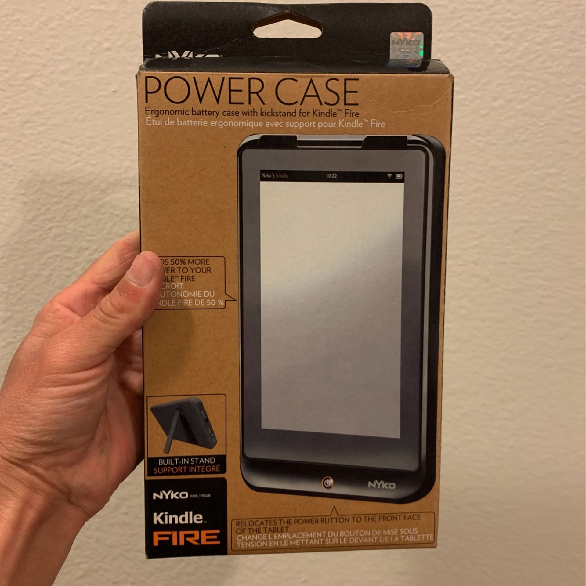 Case( For Power/it’s Called Kindle Fire/ Saves Power On A Tablet)