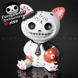 Furry Bones Calico Mao Mao Cat Figurine 3.75" Figurine Gift Toy Collectible