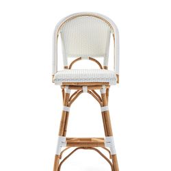 Serena and Lily | Riviera Swivel Counter Stool | White