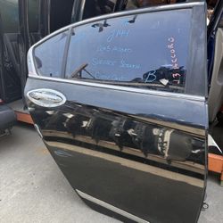 2013 - 2017 Honda Accord Rear Door Passenger Side