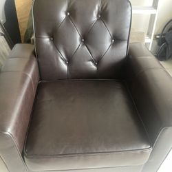 Express Club Leather Chair