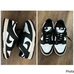 Size 9, women’s Nike pandas