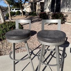 Extra Tall Modern Swivel Bar stools