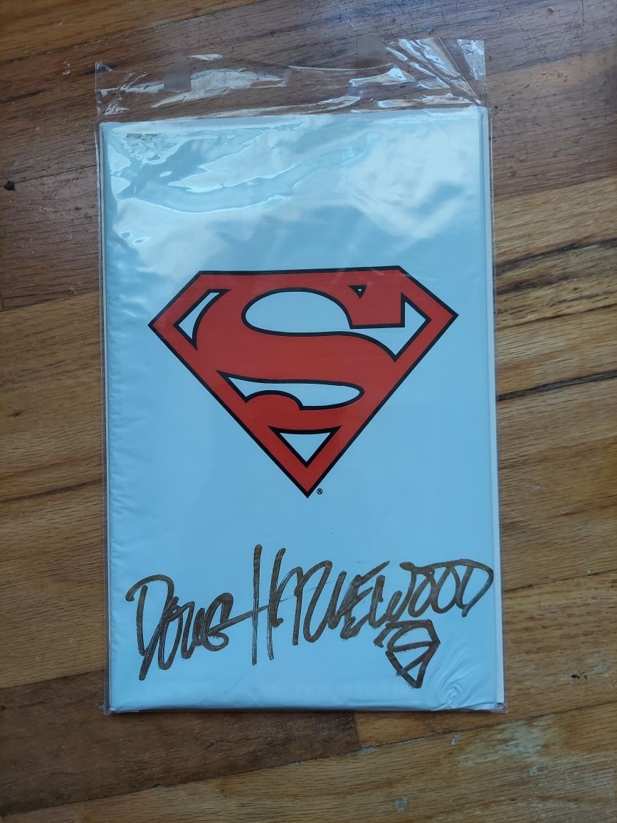 Superman Comic Autograph