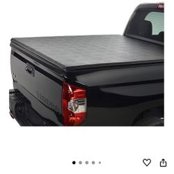 Soft Roll-up Vinyl Tonneau Cover Truck Bed with Bed Lock for Honda for Ridgeline 2017-Now