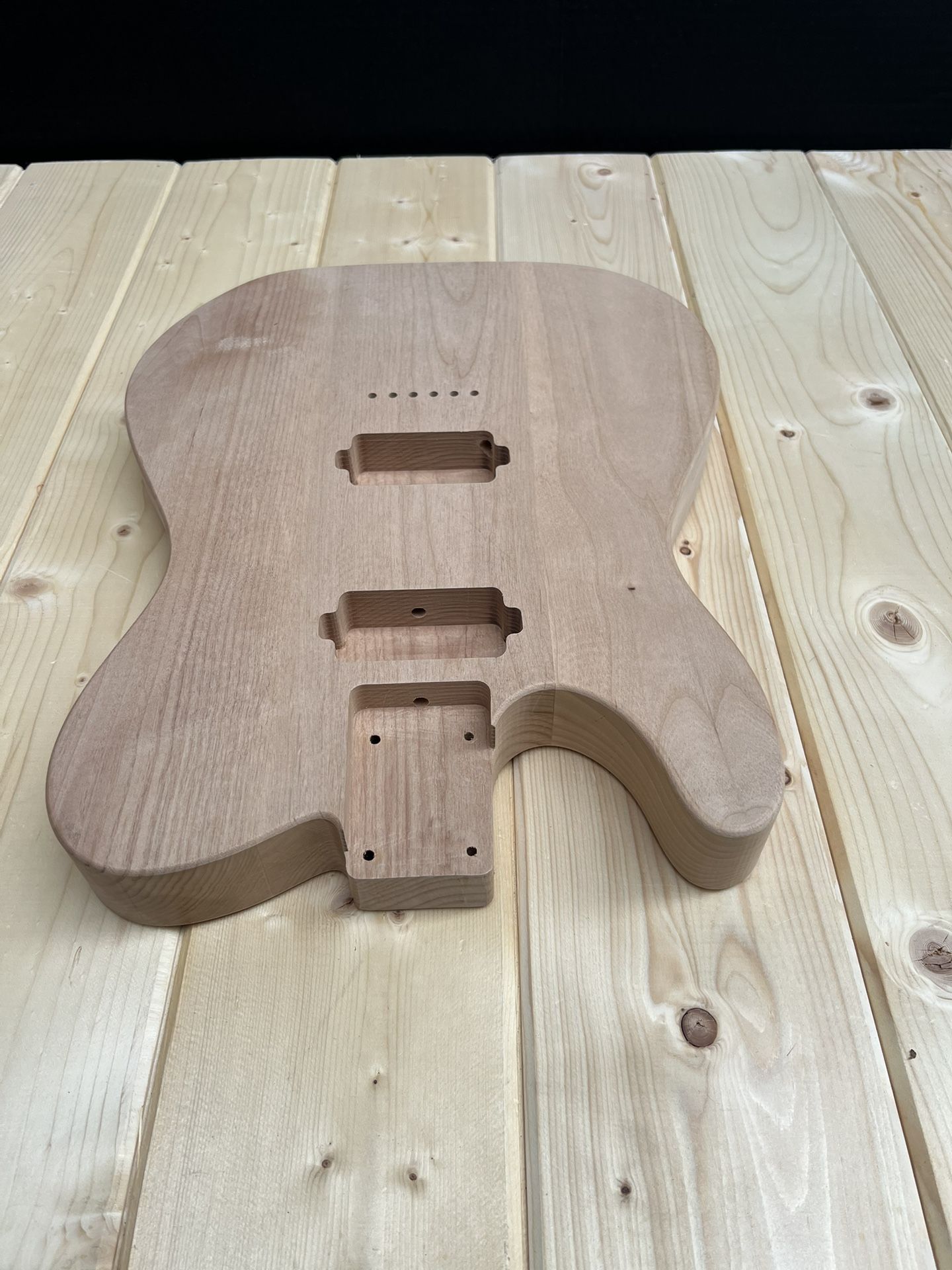 Custom Left Hand Telecaster HH Body / 3-piece Alder/ This Is Special Guitar Desk/ Weight: 4. 2 Pounds