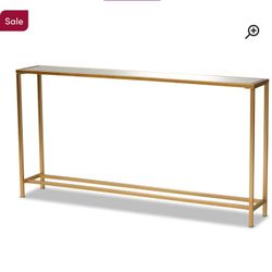 Gold Metal Console Brand New In BOX