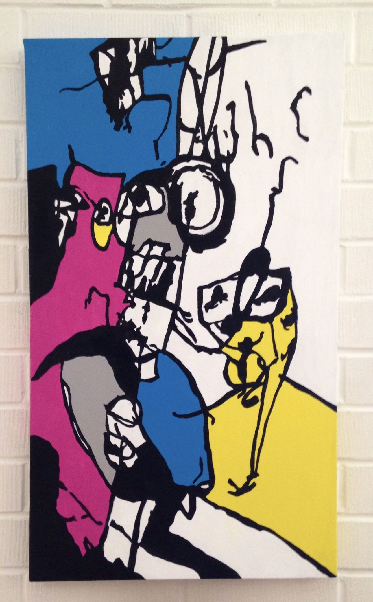Abstract Art 22” X 38”