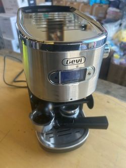 Gavi 20 Bar Espresso Machine 1350W Compact Expresso Coffee Machines LED Display, Steam Wand and 45 OZ Removable Water Tank for Home Cappuccino, Latte