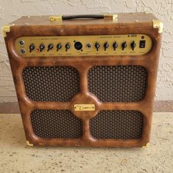 Vintage Dean AC-30X 30 Watt 2 Channel Guitar Amp Guitar And Microphone Connections Perfect for Solo Playing Or Practice 