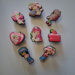 Strawberry Shortcake Croc Charms 