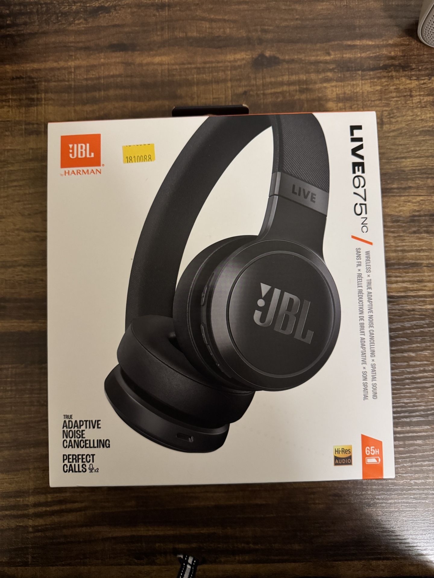 JBL LIVE675NC WIRELESS HEADPHONES 