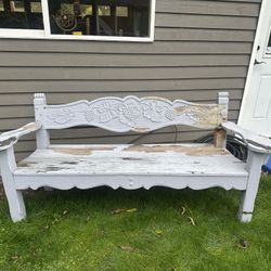 Redwood Forest Bench
