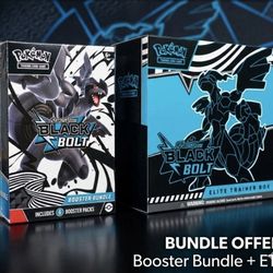Black Bolt ETB & Booster Bundle
