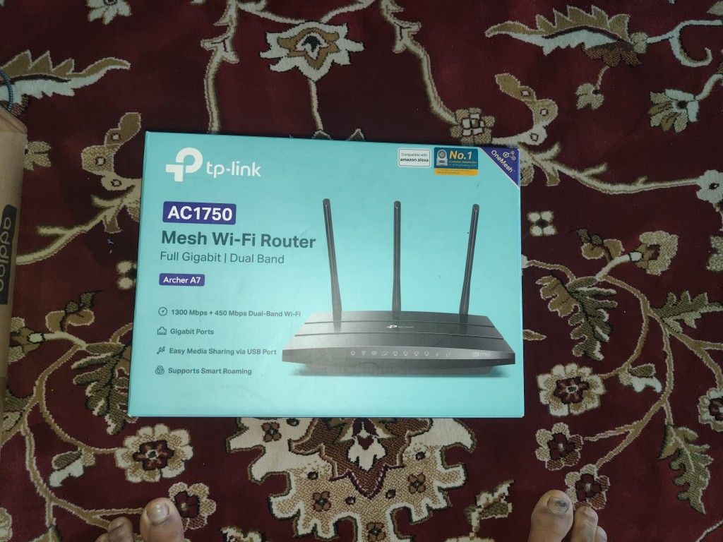 TP Link AC1750 WIFI ROUTER FULL GIGABIT  DUAL BAND 