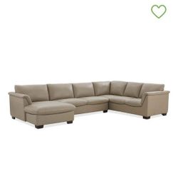 Genuine Italian Leather Couch From Macy's