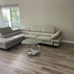 Brand New Italian Sectional Leather Sofa 