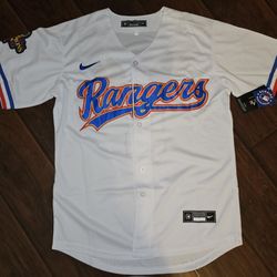 Texas Rangers Gold #5 Seager Jersey Size Men 