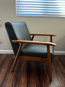 MCM Leather Chair