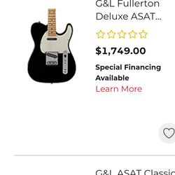 G&L ASAT guitar