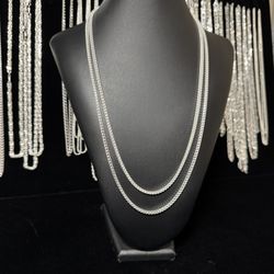 925 Italian Silver Franco Chain 3.1mm