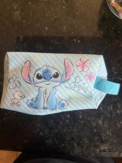 Stitch makeup bag